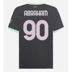 AC Milan Tammy Abraham #90 Replika Tredjetrøje 2024-25 Kortærmet